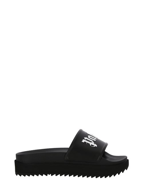 platform embossed-logo sliders PALM ANGELS | PWIC007F22PLA0011001